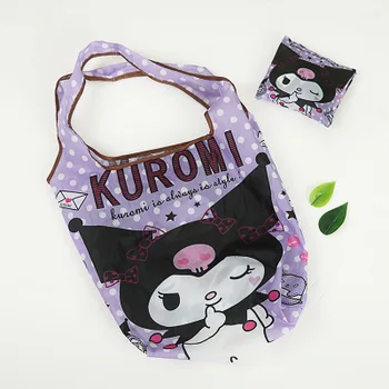

Kuromi Doraemon gudetama Sumikko Gurashi Anime Portable Shopping Bag Reusable Cartoon Foldable Handbags Storage Bags Gifts