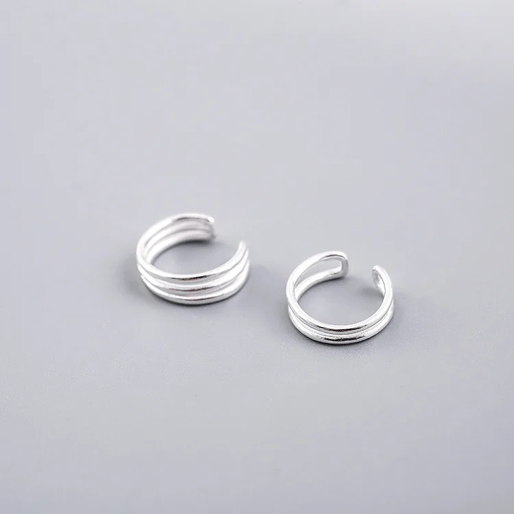 925 Sterling Silver Clip on Earrings for Women Without Piercing
