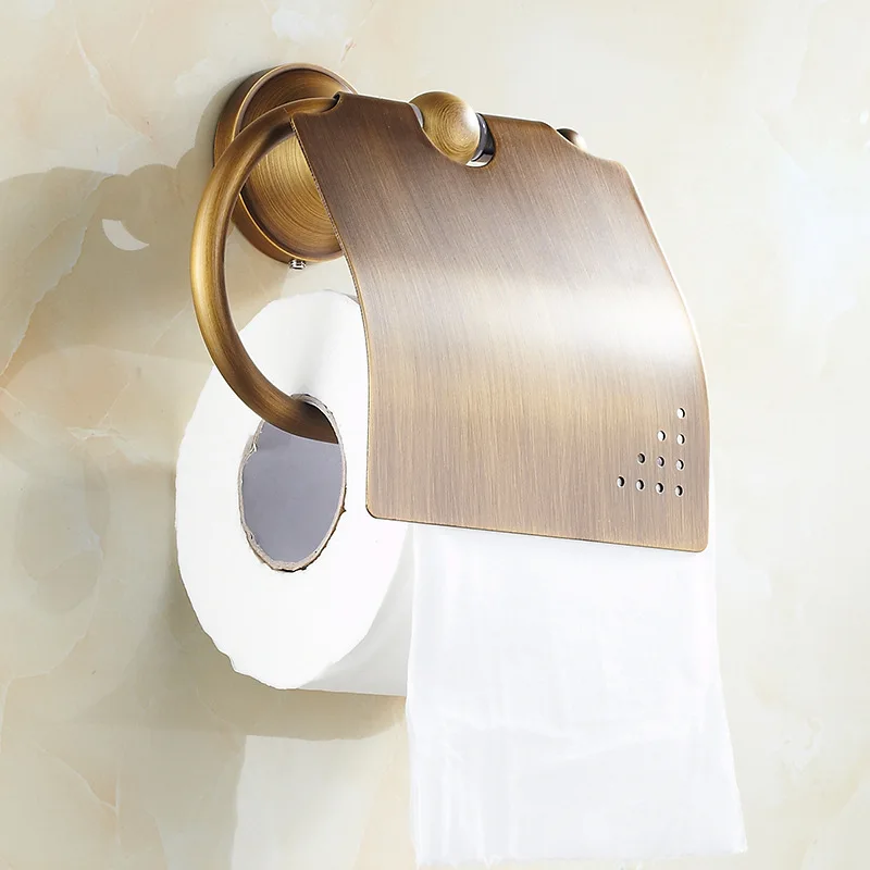 Медный европейский стиль винтажный держатель туалетной бумаги сантехника для туалета бумажный держатель бумажный ролик ce suo jia держатель ткани Европа