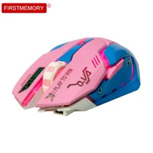 2,4 ГГц Беспроводная игровая перезаряжаемая мышь светодиодный, оптическая геймерская компьютерная мышь 2400 dpi USB эргономичная оптическая мышь для ПК и ноутбука