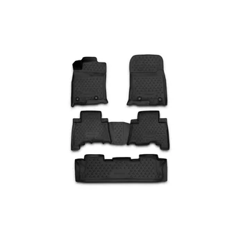 

3D mats in salon Lexus GX 460-2013, 5 PCs (PU) (Lexus)