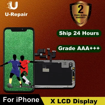 

AAA+++ For iPhone X OLED TFT With 3D Touch Digitizer Assembly LCD Pantalla Screen Replacement Display For iPhone X LCD GX ZY