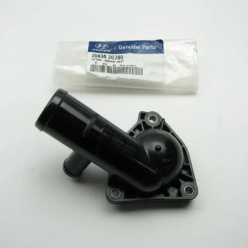 

New Thermostat Cooling Water Neck Inlet Housing Oem For Hyundai santa fe sonata yf 256302G700