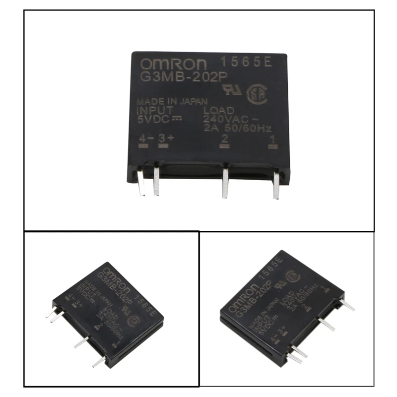 240V AC 2A G3MB-202P Solid State Relay Module Input 5V DC Output
