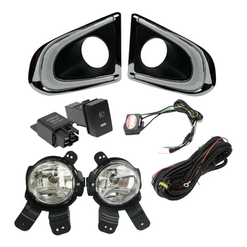 

DWCX Car LED DRL Daytime Running Lamp Fog Light Set 12V Fit for Chevy Chevrolet Trax 2013 2014 2015 2016