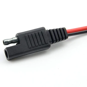 

5 Pcs 18 Gauge 2-Pin Quick Disconnect Wire Harness - SAE Connectors Universal