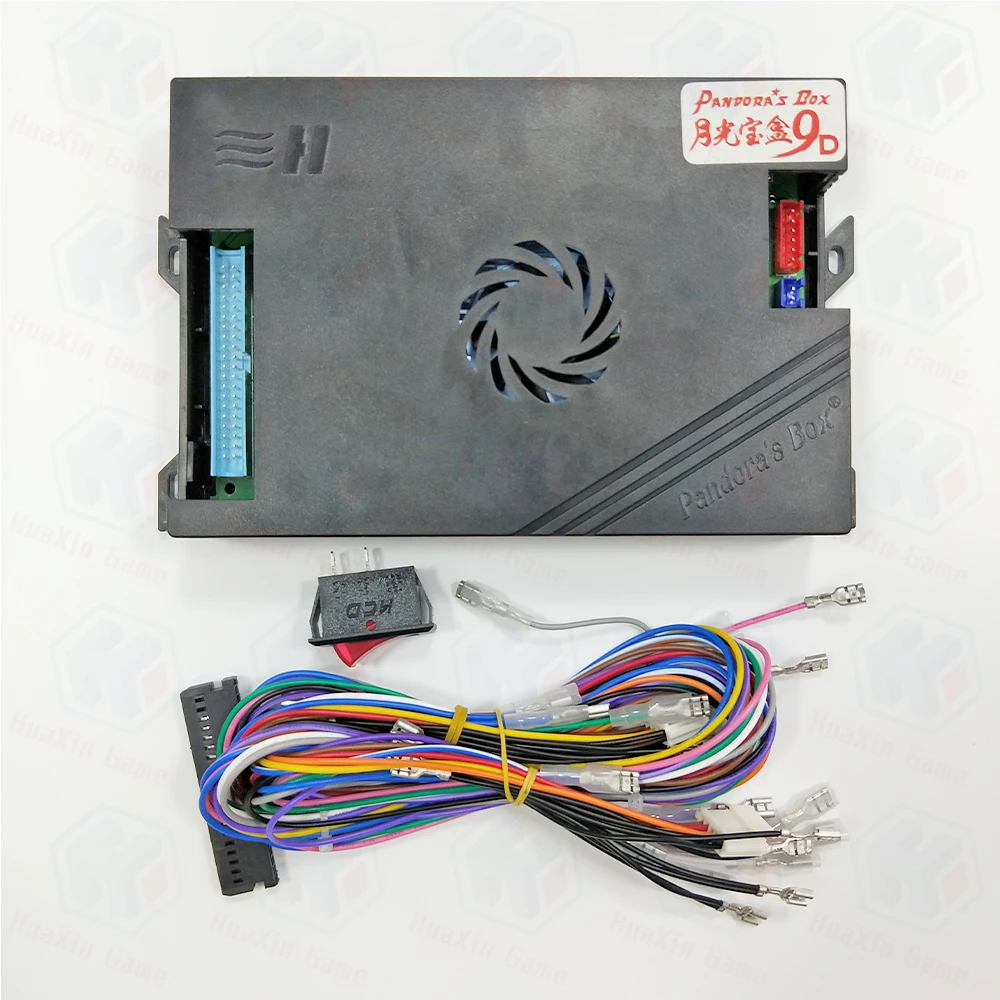 2 игрока оригинальный Pandora Box 9D 2222 копия SANWA Джойстик хромированная LED Кнопка для DIY