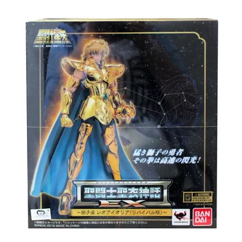 

New Model toys Saint Seiya Cloth Myth Gold Ex 2.0 Leo Aioria action figure toy Super Hero Bandai collector