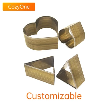 

DIY Handwork Leather Belt V Shape punch cutter square leather end cutter Leather knife mould Cutter die Punch holes