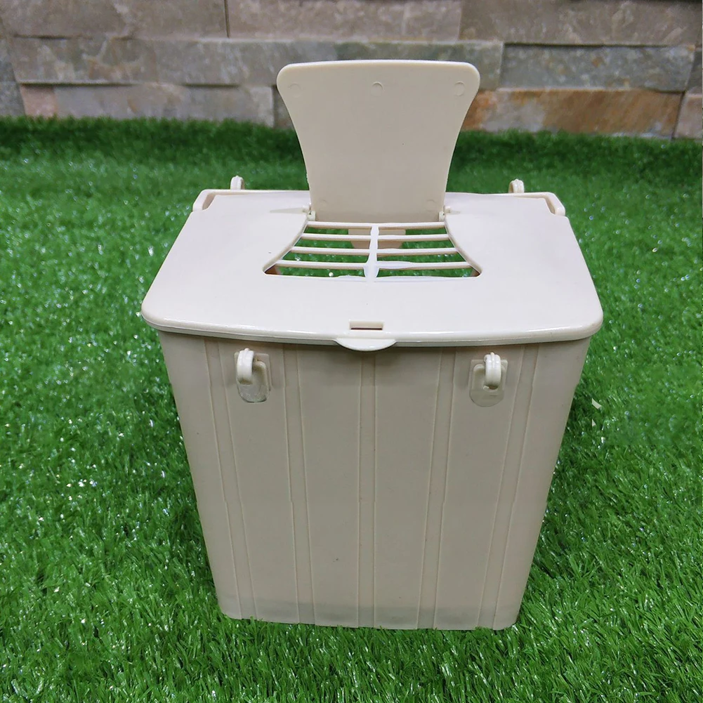 Bird Nest Box Bird Cage Mount Nesting Box Plastic Parakeet House Breeding Mating for Budgie Lovebirds Cockatiel Parrot