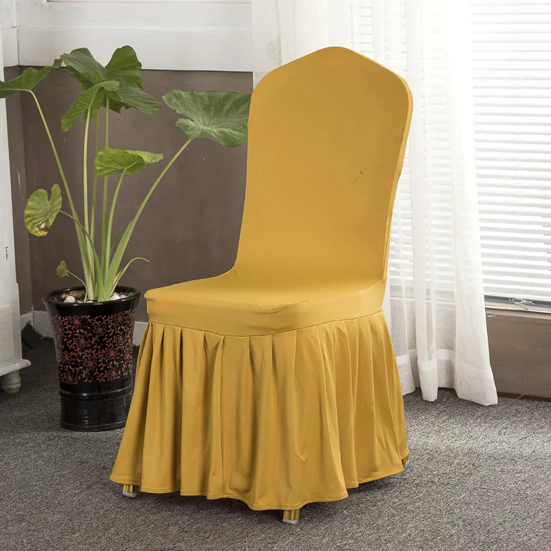 

Arrival Seat Covers Comfortable Wrinkle Resistant Spandex Chair Hood Removable Stretch Dining Room Banquet Chair Covers Modern