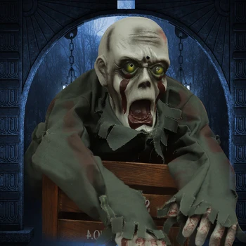 

Halloween Decor Skull Electric Zombie Horror Party Tricky Toy Ornaments Halloween Decoration Props Simulation Ghost Skeleton