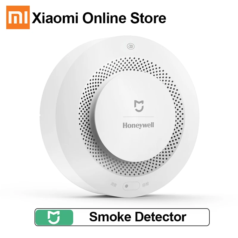 Xiaomi-alarma de humo de fuego Mijia, Original, con Control remoto, Detector de humo de fuego Honeywell