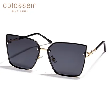 

COLOSSEIN sunglasses women's retro brand designer classic sunglasses ladies sunglasses mirror female eyes