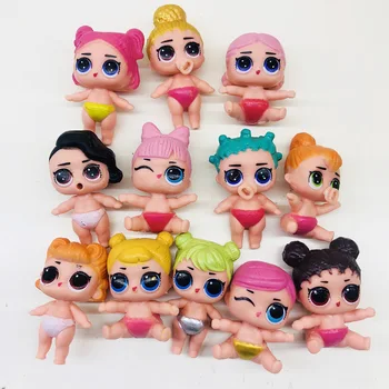 

12pcs/set Original lol surprise doll toy decoration doll sucking pacifier doll toy girl toys for kids action figure lol dolls