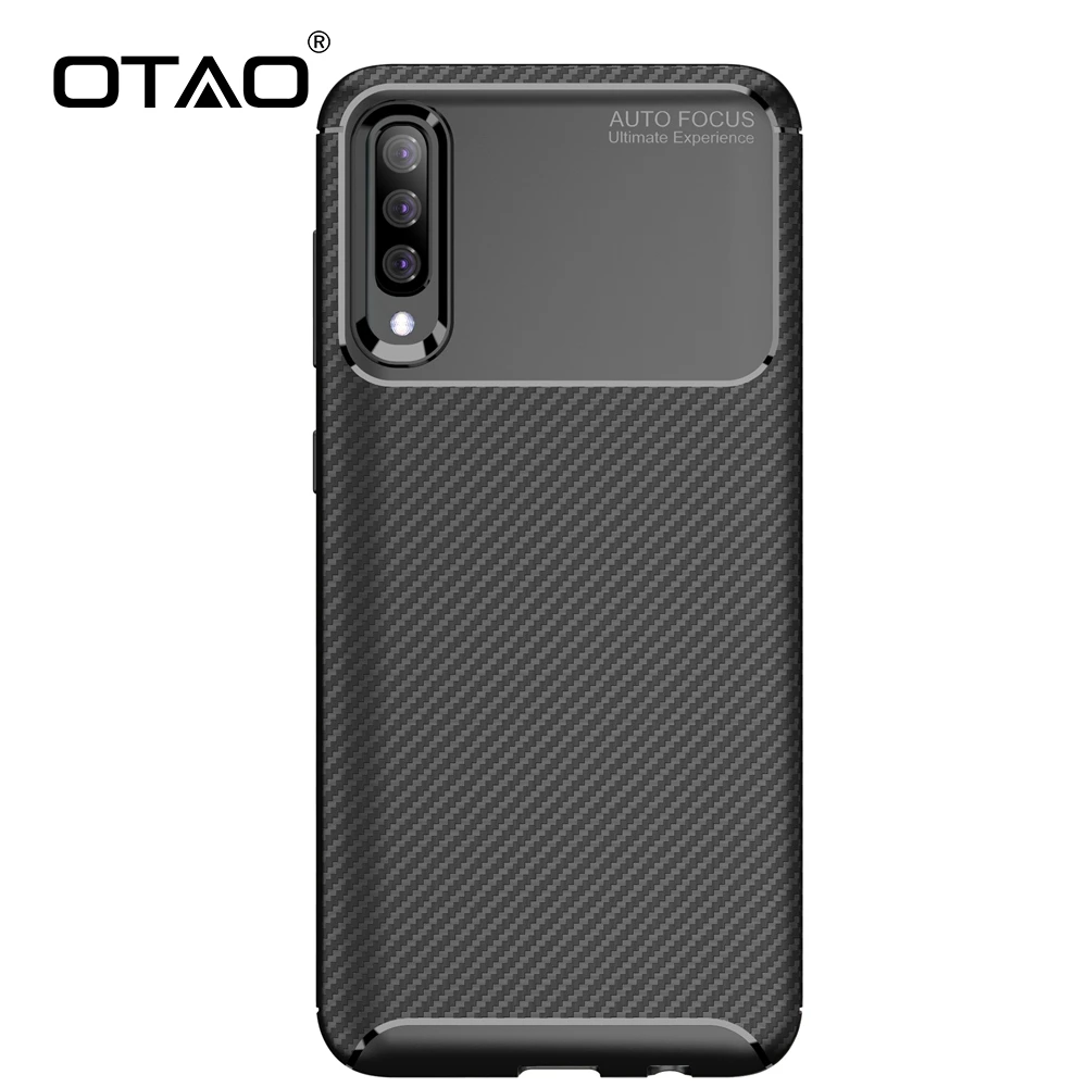 OTAO Мягкий силиконовый чехол для samsung Galaxy A50 A70 A10 A20 A30 A60 M20 M30 A7 A8 плюс чистый