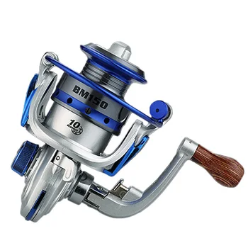 

LIE YU WANG Mini Ice Winter Fishing Reel Spinning Wheel 10 Bearings 5.2: 1 Metal Fish Reel Exquisite Spinning Reel 150G