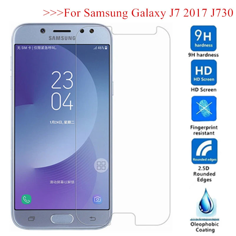 Закаленное стекло для Samsung Galaxy J7 2017 европейская версия J730F/DS J730FM/DS защита экрана