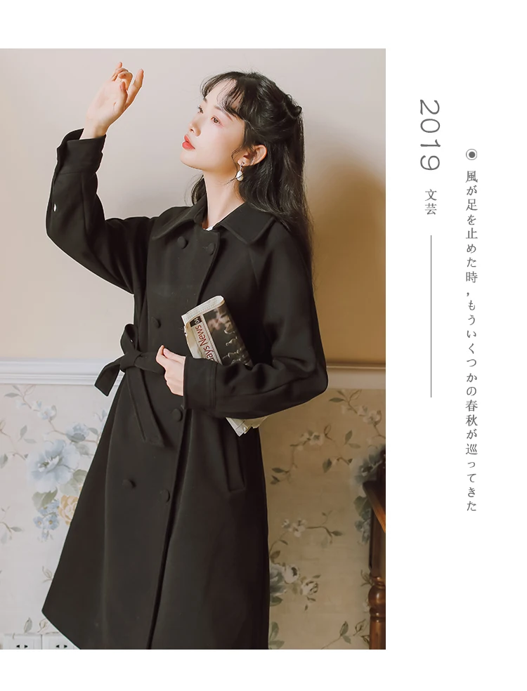 new fashion women's clothing Long sleeve wool coat coats and jackets women