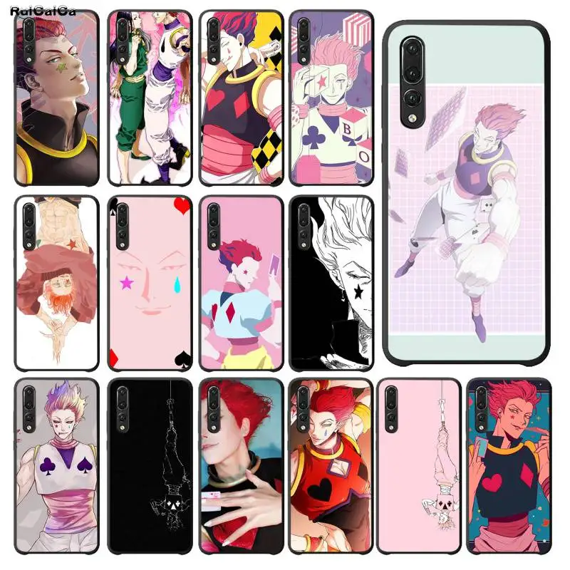 Красивый чехол для телефона RuiCaiCa Hisoka Hunter X раскрашенный huawei P9 10 lite P20 pro P30 Psmart mate 20 |
