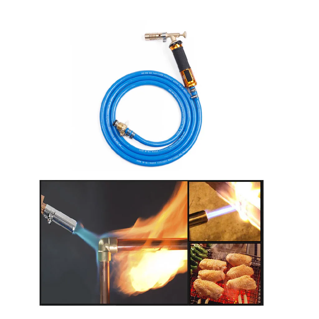 2.5M Welding Gas Torch Hose Explosion Proof Ignition Liquefaction Soldering Tool