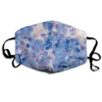 

Unisex Print Mouth Mask - Cytology Cell Division Graphics Polyester Anti-dust Mouth-Muffle - Fashion Washed Reusable Face Masks