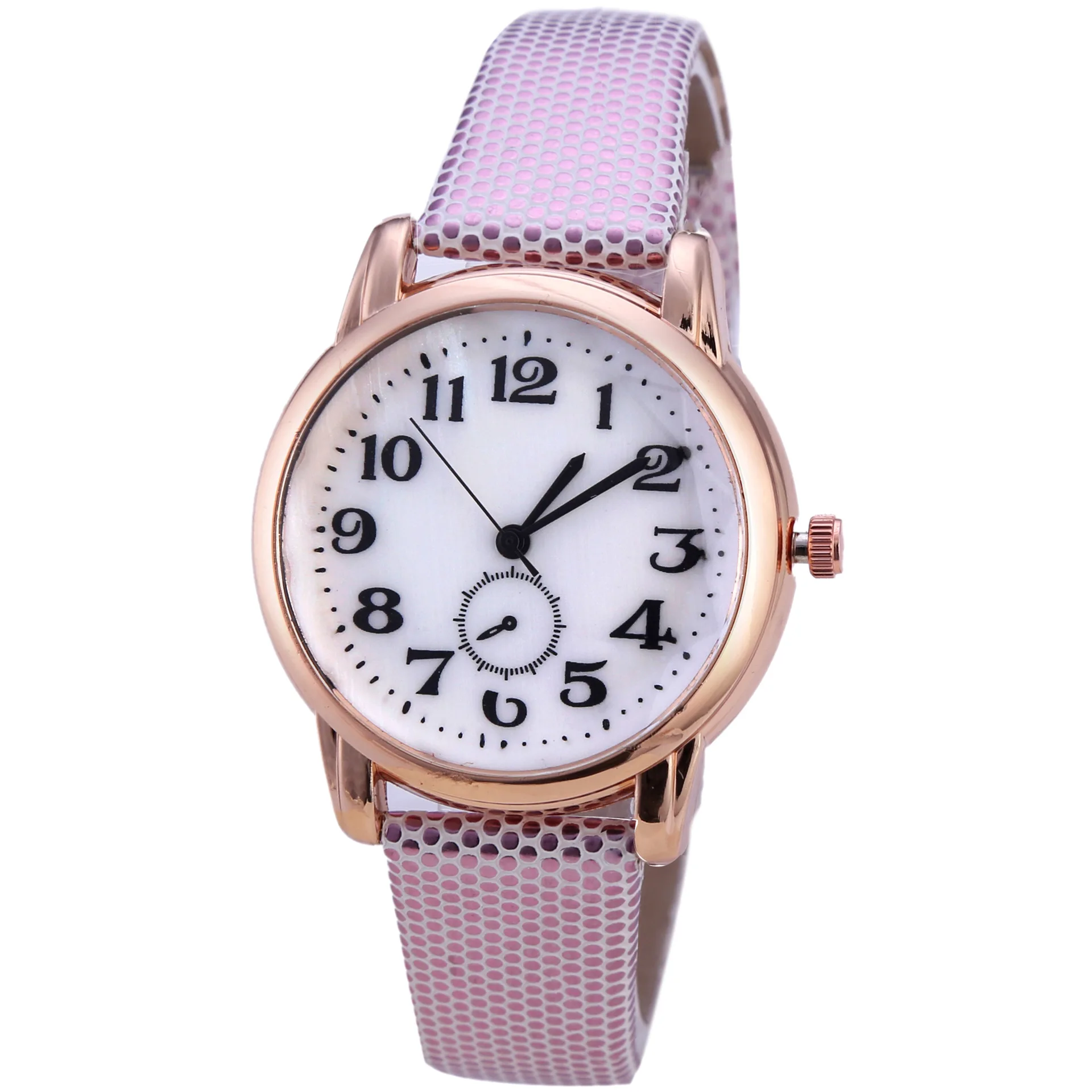 

2018 New Style Women's Casual Belt Watch Fashion Simple with Numbers Surface Snakeskin Small Dial Quartz WOMEN'S Watch