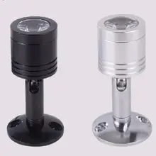 1 Вт DC12V Светодиодный точечный светильник Светодиодный точечный мини-светильник потолочный светильник регулируемый угол теплый белый/чистый белый шкаф лампа