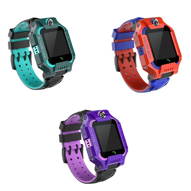 Умные детские наручные часы безопасные SOS с функцией отслеживания телефонных