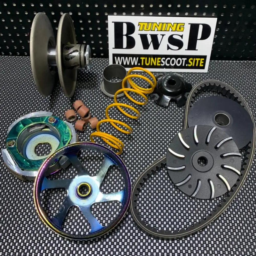 GY6 Гоночный комплект передачи сцепления 157QMB 157QMJ 152QMI LF150T LIBERTY CVT набор тюнинг