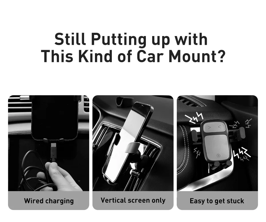 Carregador sem Fio Ventilação de ar Universal para Iphone Montagem do Carro Baseus Carro Magnético Telefone Titular 12 Pro Max Mini Carregamento Rápido 1 Carregadores sem Fio