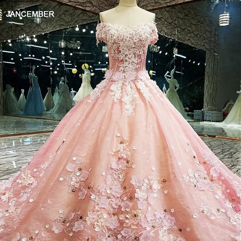 LS00133 Вечернее платье длинное роскошное бальное 2018 Фотографии|flower evening dress|evening dresses