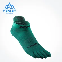 AONIJIE E4110, одна пара, легкие, с низким вырезом, спортивные носки с носком, носки с четвертью для пяти носочков, бег босиком, обувь для марафона AONIJIE E4110, одна пара, легкие, с низким вырезом, спортивные носки с носком, носки с четвертью для пяти носочков, бег босиком, обувь для марафона