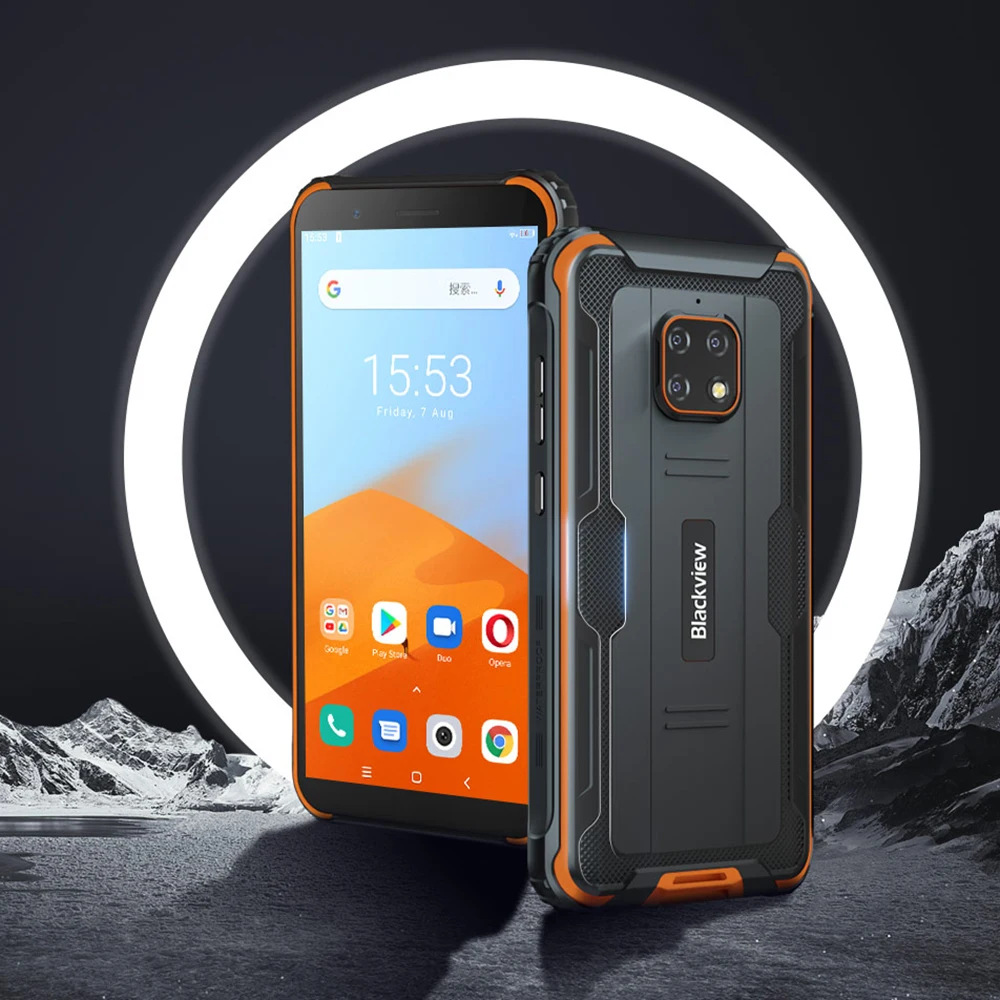 Смартфон Blackview BV4900 3 + 32 ГБ Android 10 IP68 5580 мАч 5 7 дюйма NFC 4G LTE|Смартфоны| |