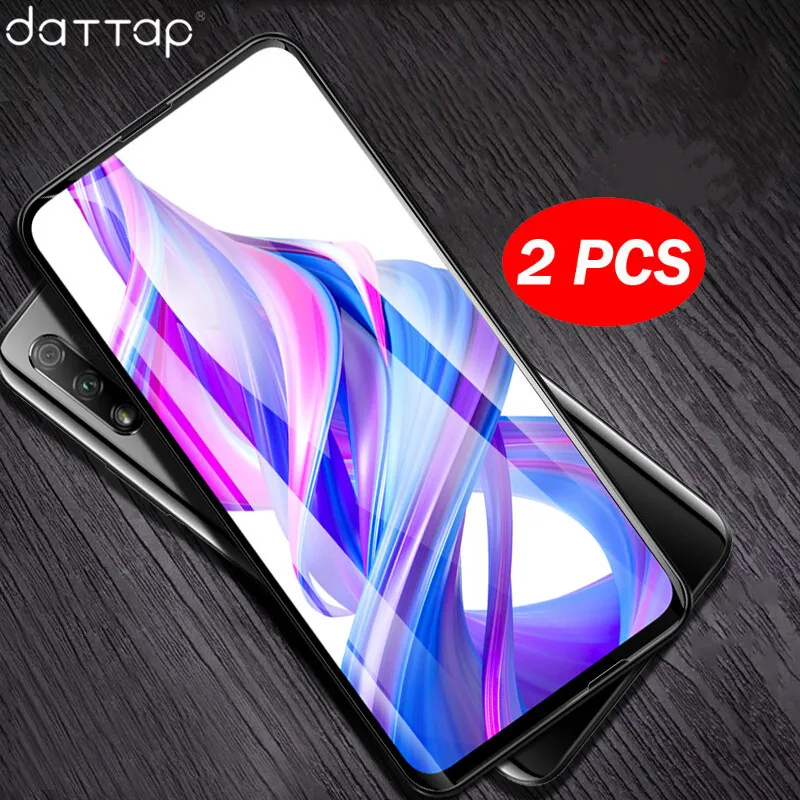 

2 PCS Full Cover Tempered Glass For Huawei Honor 9X Screen Protector For Huawei Honor 9X Pro Honor9x Protective Glass Film