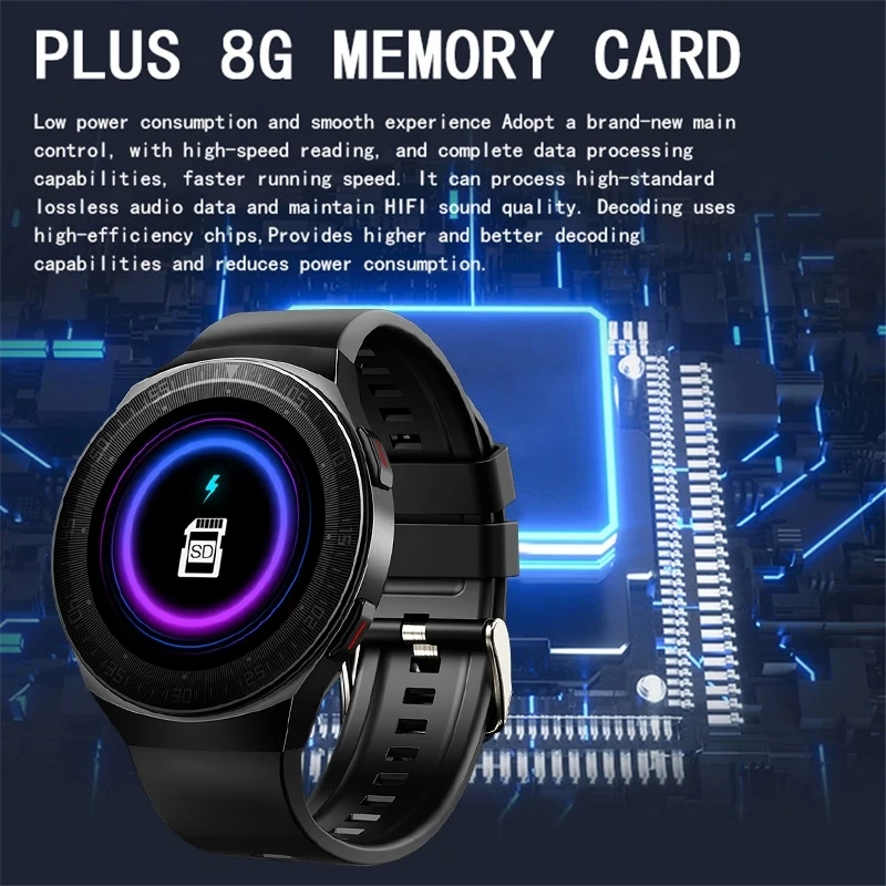 MT3     8G ޸  ȭ ɹڼ ƮϽ ǰ    Smartwatch, , ,