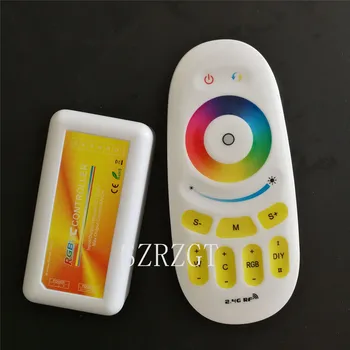 

2.4G RGBWC LED Controller RF Touch Screen Wireless Dimmer Remote Control For 5050 RGBWC RGBCCT LED strip