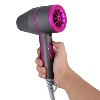 

Hair Negative Ion Blow Dryer Blower with Wind Air Collecting Nozzle for Home Use