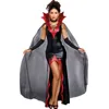 Fashion Black Halloween Plus Size Vampire Costume Cosplay Party Clothes 1