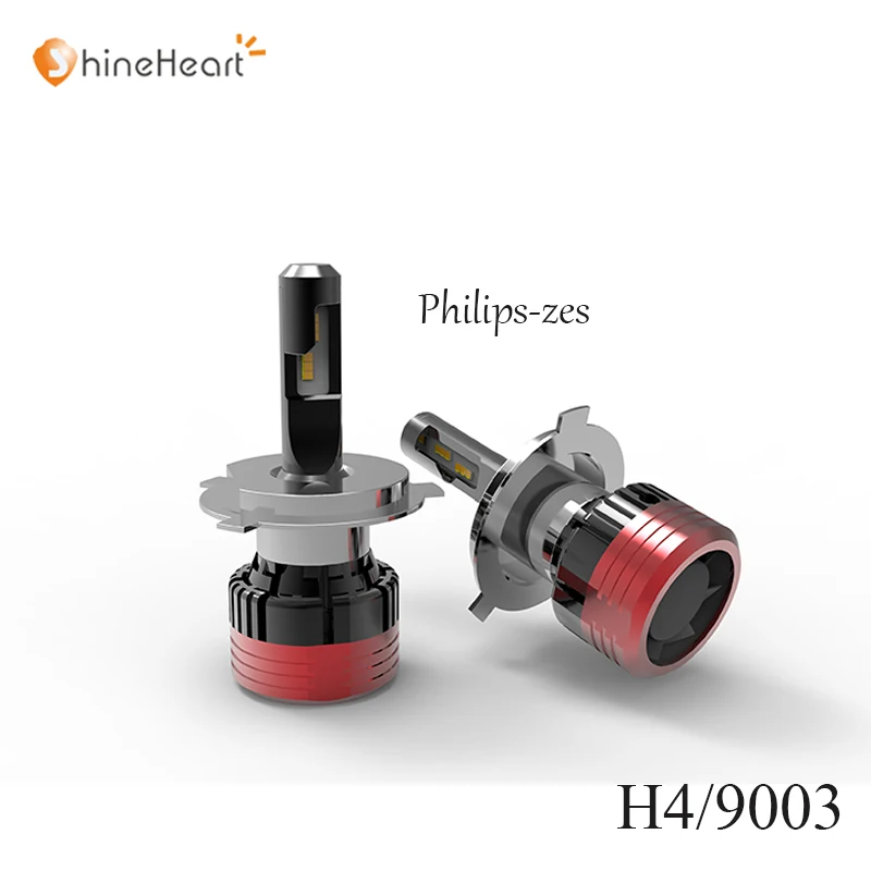 6000k 6500K H4 hi/короче спереди и длиннее сзади) луч светодиодный H7 H11 H8 HB4 H1 HB3 9005 9006 9012 D1S D2S D3S D4S лампы для автомобильных фар 60 Вт 66000LM стайлинга автомобилей Светодиодный автомобильной