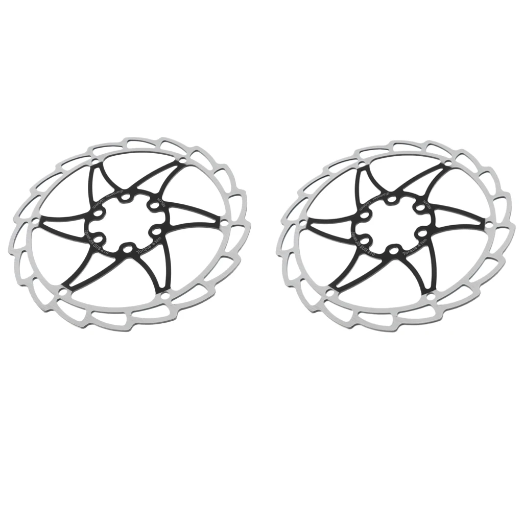

2x Mountain Racing Bike Bicycle Lightweight Disc Brake Floating Rotor 160mm