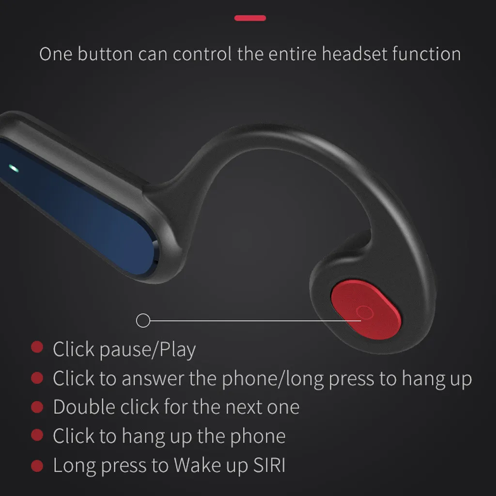 Беспроводные bluetooth-наушники с костной проводимостью, спортивные наушники для samsung, HUAWEI, для iPhone, для планшета, горячая распродажа