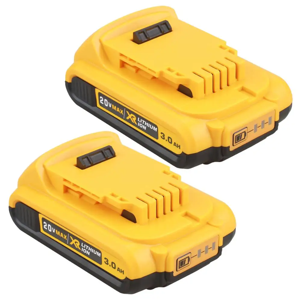 DCB200 20V 3.0Ah Replacement Power Tool Battery Compatible with For Dewalt 20V 18 v and 18Vot Max XR Tools For Dewalt