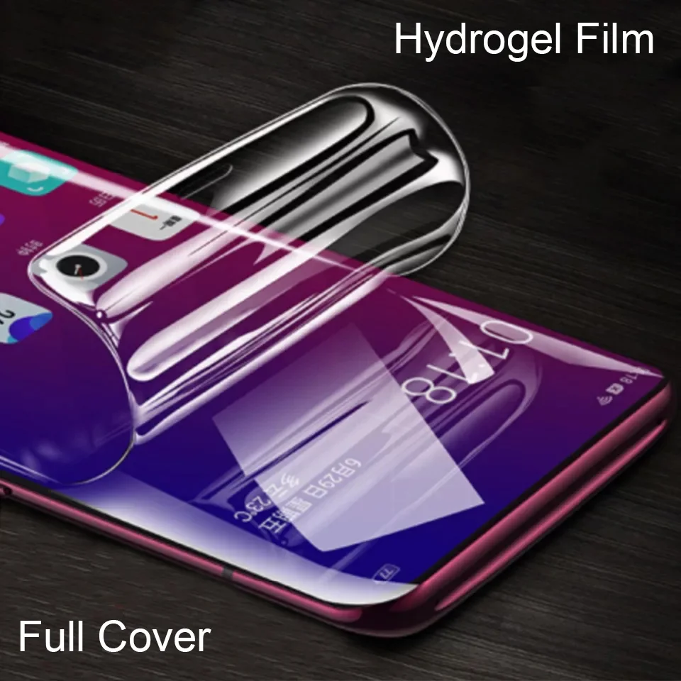 7D Pieno Idrogel Di Protezione Per Oppo Reno 2 Z F Ace Oppo Reno 3 Pro Gioventù 5G Oppo Reno 4 Pro Gioventù 5G Protezione Dello Schermo Idrogel