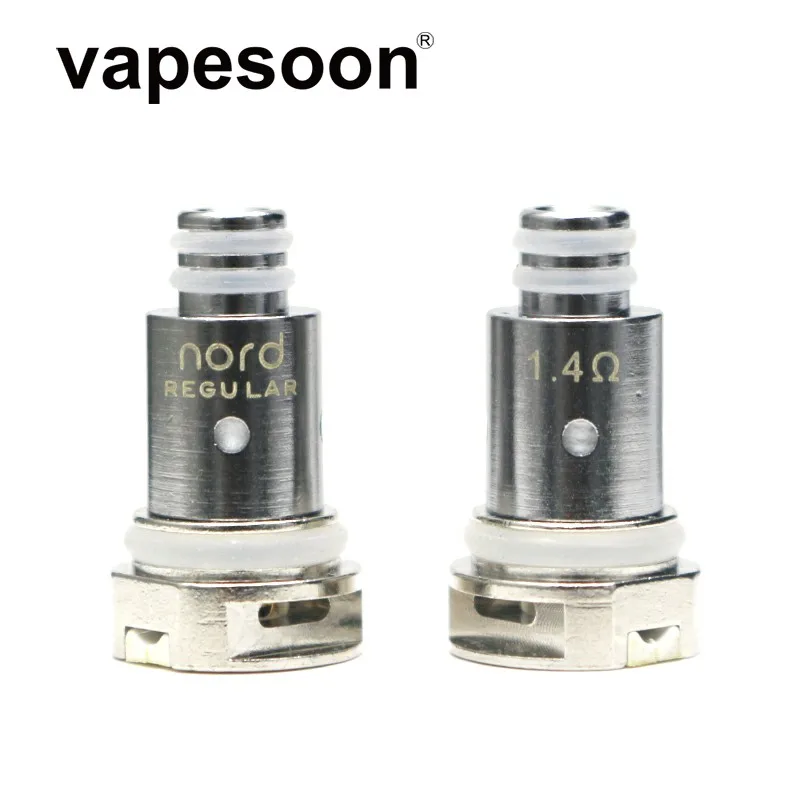50 шт. сменная катушка vapesoon для Nord Pod 0.8ohm Mesh MTL 1.4ohm Обычная подходит vape Kit|Испарители