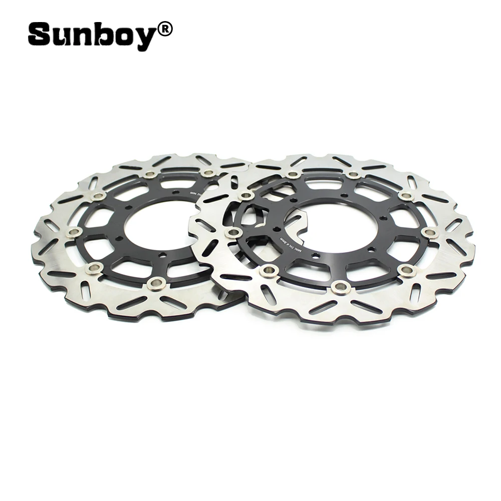

GSXR 600 750 1000 диск переднего тормоза мотоцикла пара дисковый тормоз ротора катушки, обеспечивающий отсутствие вибрации при Suzuki GSXR600 GSXR750 2008-2014 GSXR1000 2009-2014