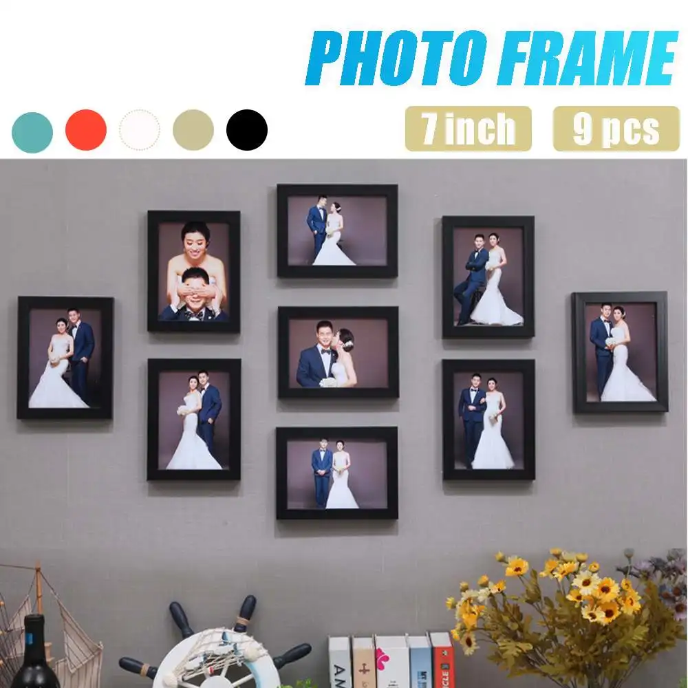 

New Wall Hanging Photo Frame Display For Modern Simple Style Living Room Bedroom Family Photo Frame Home Decoration