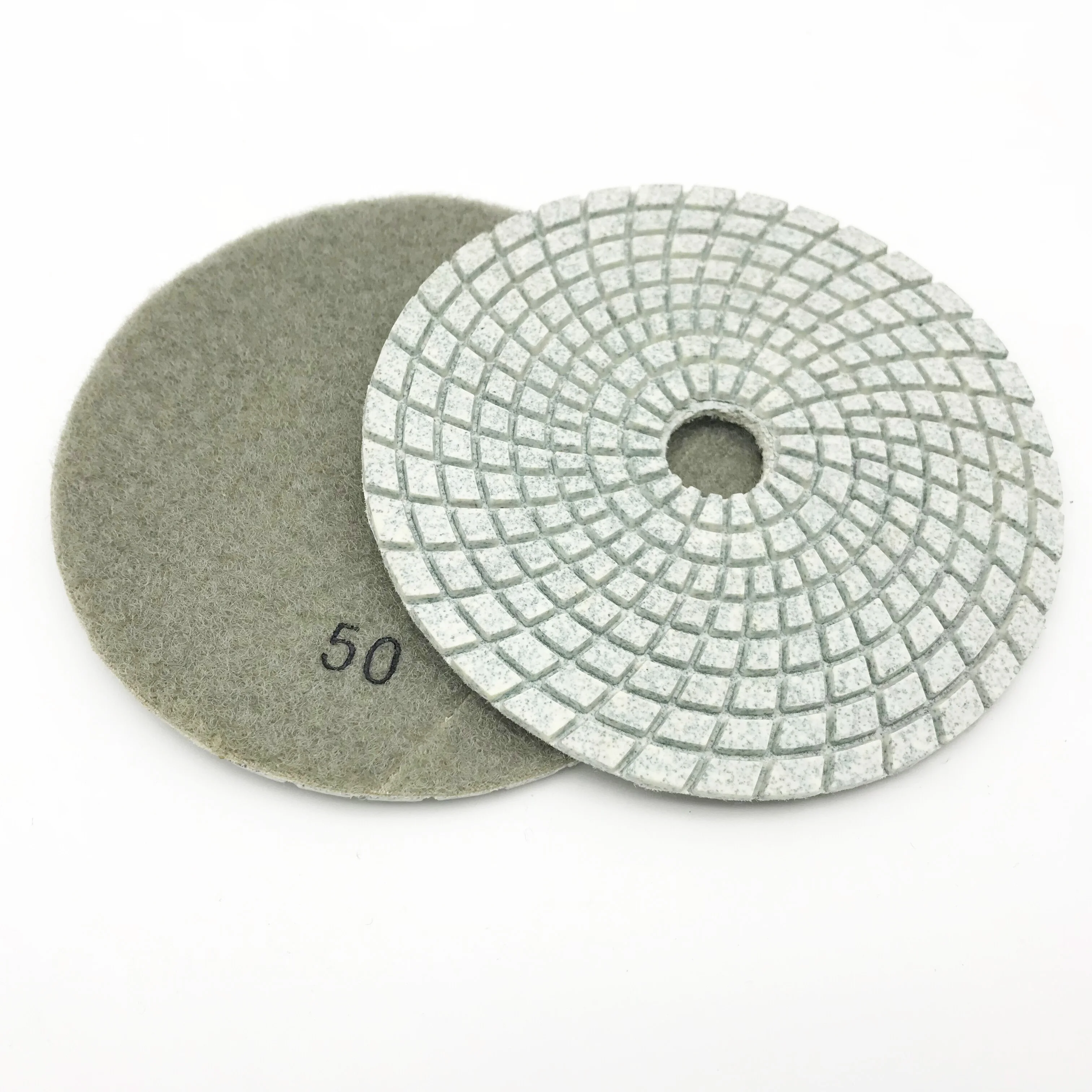 5.5" 140mm DIAMOND POLISHING Pad Granite Concrete Marble Stone Glass Tile for 5.5 inch klindex adapter pad holder | Инструменты
