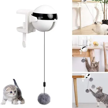 

Electric Automatic Lifting Cat Ball Toy Interactive Puzzle Smart Pet Cat Ball Teaser Toys Pet Supply Lifting Balls Electric