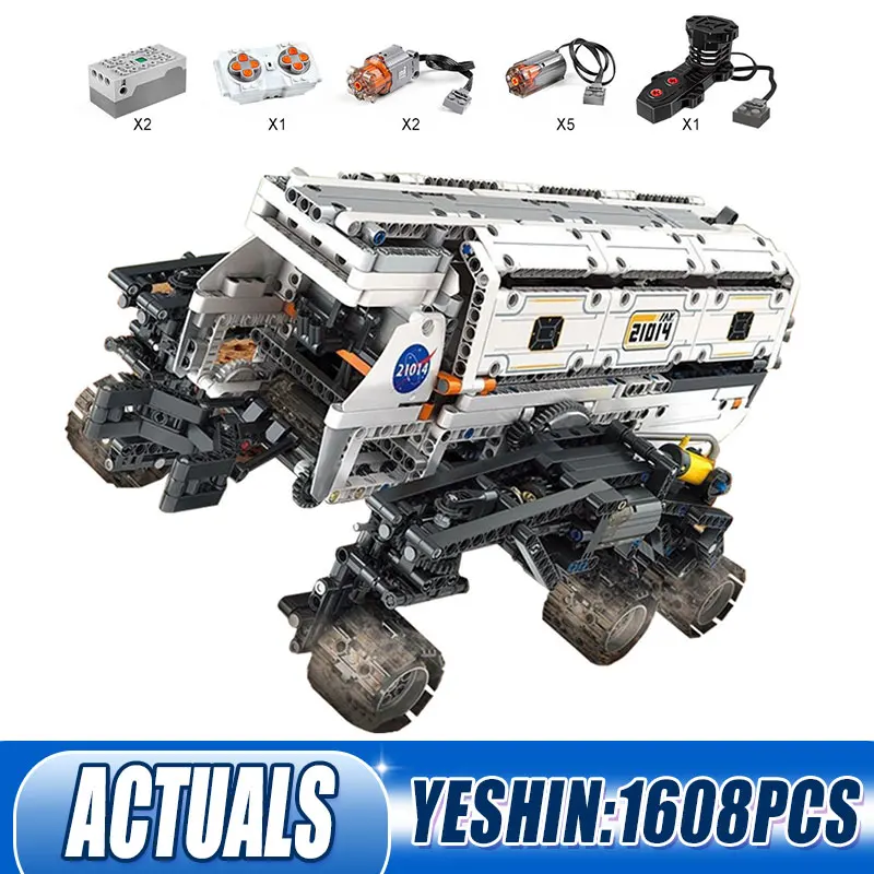 Автомобиль MOULD KING 21014 с дистанционным управлением через приложение Star Explorer